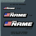 Personalized Country Flag Name