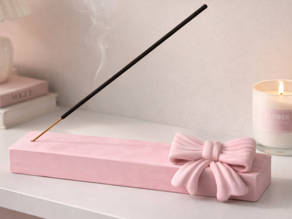 Cute Bow Incense Holder/Burner~3D Printed