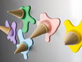Ice Cream Cone Magnets