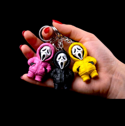 GHOST FACE KEYCHAING